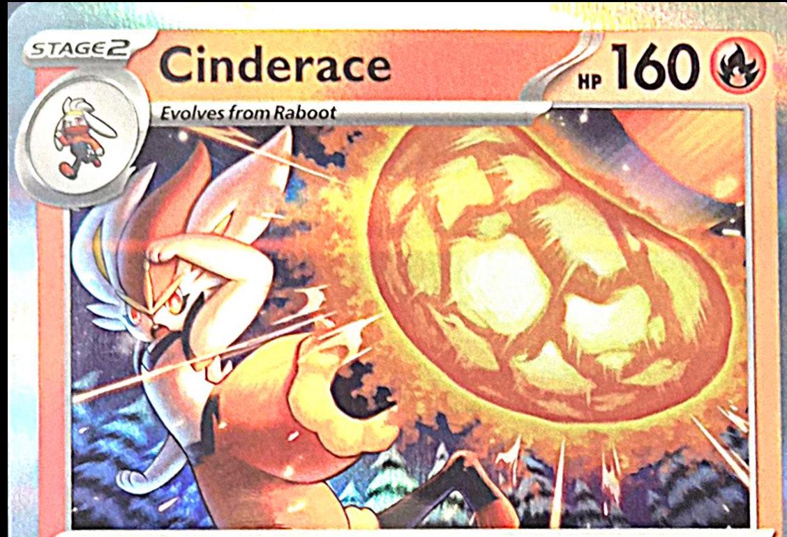 Mega Evolution Cinderace Pokémon card